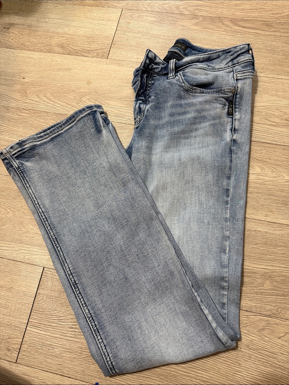 Silver Jeans Women's Light Blue Boot Cut Jeans
